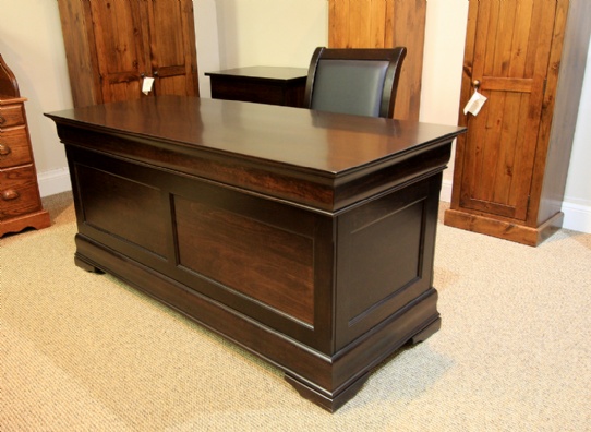 Phillipe Executive Desk Mennonite Furniture Ontario at Lloyd's Furniture Gallery in Schomberg