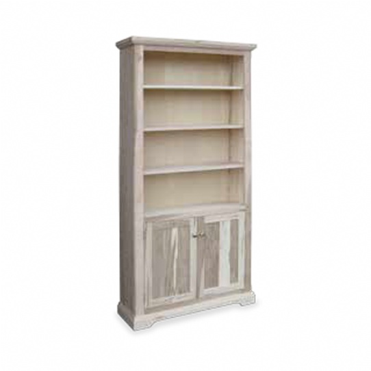 Chateau Bookcase with Drawers Mennonite Furniture Ontario at Lloyd's Furniture Gallery in Schomberg