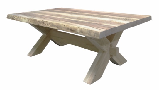 Live Edge Coffee Table Mennonite Furniture Ontario at Lloyd's Furniture Gallery in Schomberg
